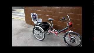 Tricycle (трайк) - e-Tricycl 48V12A + Киркоров на трайке UK6S.wmv