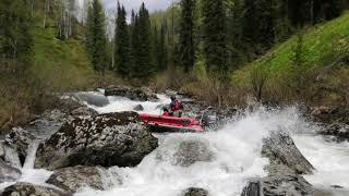 Водомётная атака по острым скалам, Большой Кувас