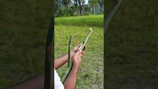 sniper-like bamboo slingshot