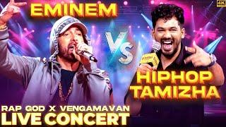 Eminem VS Hip Hop Thamizha Unbelievable Fastest Rap EverReal Dragon of Tamilnadu