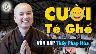 Thầy Pháp Hòa vấn đáp kể chuyện vui "Phật Tử nhờ lái xe dùm", cười xỉu Thầy quá vui tính duyên dáng