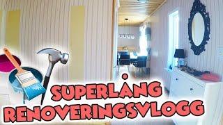 Vi renoverar vidare på huset!Flyttvlogg