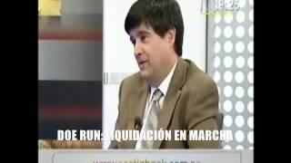 DOE RUN: LIQUIDACIÓN EN MARCHA