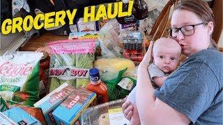 OUR GROCERY SHOPPING HAUL! (Family of 3)