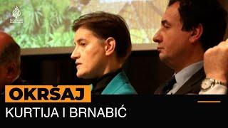 Ana Brnabić i Albin Kurti ušli su u raspravu nakon što je Brnabić kazala kako je Kosovo dio Srbije