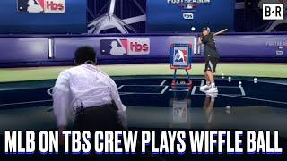 Major League Wiffle stars visit MLB on TBS