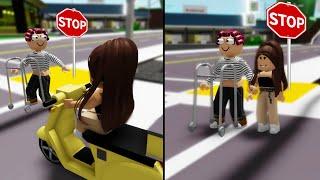 BROOKHAVEN PERO NO PODEMOS ROMPER LAS REGLAS !! ROLEPLAY ROBLOX