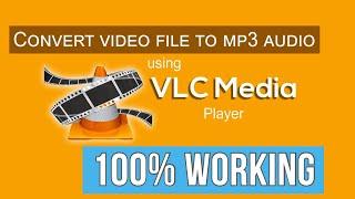 How To Convert MP4 to MP3 with VLC Media Player || convert video to audio using vlc