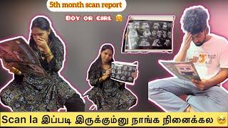 5th month scan  | boy baby or girl baby | ️@vijejeni #couple #pregnancy #scan #trend #ytviral