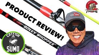 CATFISH SUMO GOLLY WHOPPER ROD REVIEW. THE WORLD'S FIRST MULTI-LENGTH CATFISHING ROD! 4K HD #fishing