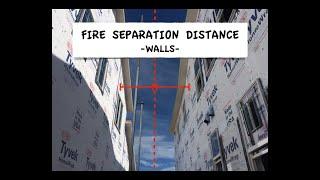 Fire Separation Distance Introduction