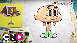 How to Draw Darwin | Imagination Studios | Cartoon Network