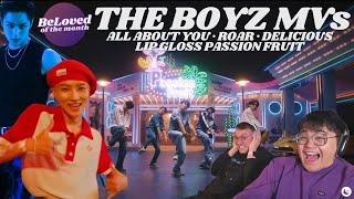 THE BOYZ Reactions: All About You, Roar, Delicious, Lip Gloss, Passion Fruit | Beloved of the Month