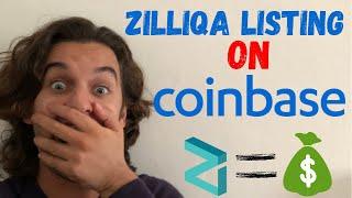 ZILLIQA (ZIL) on COINBASE ? - Crypto Analysis