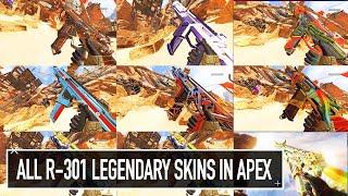 All R-301 Legendary SKINS IN APEX LEGENDS (SHOWCASE 4k) Apex Legends