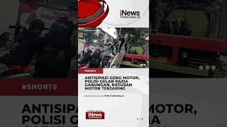 Antisipasi Geng Motor, Polisi Gelar Razia Gabungan, Ratusan Motor Terjaring di Tasikmalaya