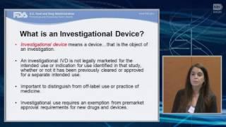 What is an Investigational Device in the Context of Genomics Research? - Paula Caposino