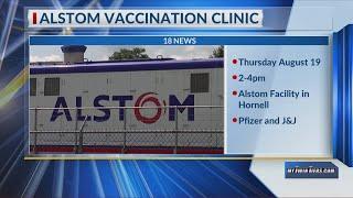 Steuben County Health partners with Alstom for vaccine clinic