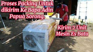 Mesin Es Batu Proses Kirim Papua Sorong