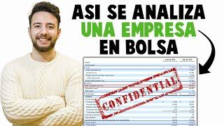 Cómo ANALIZAR una EMPRESA para INVERTIR en BOLSA |Cómo leer un INFORME ANUAL 10-K