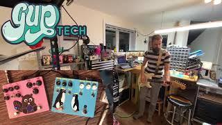 GUP Tech Bea-Verb Demo - Delay-Reverb Dual pedal