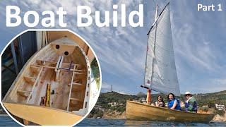 Wooden Lug Sail Boat Build, Stornoway 12, Plywood Stitch & Epoxy Glue Complete Step by Step (Part 1)