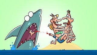 Flirting at the Beach | Cartoon Box 441 | by Frame Order | Hilarious Cartoons