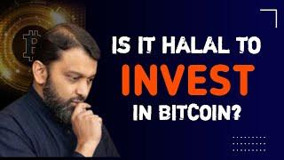 is it halal to invest in bitcoin ? what is islamic ruling on crypto currencies?| yasir qadhi