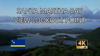 Santa Martha Bay View Lookout Point, Curaçao - 4K DJI Air2S Drone Footage