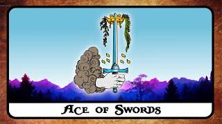 Ace of Swords Tarot Card Meaning  Reversed, Secrets, History 