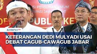 Keterangan Lengkap Dedi Mulyadi Usai Debat Cagub-Cawagub Jabar, Komitmen Petani-Nelayan Sejahtera