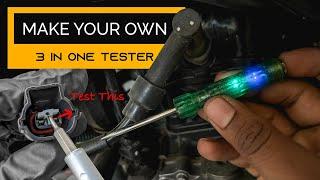 Line & Ignition Tester | Find the exact wiring of your electrical repairs and mods | #automobile