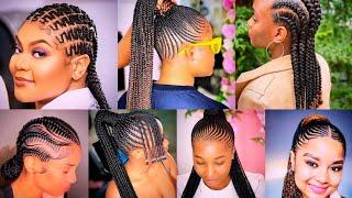 100 + Amazing & Cute African Hair Braiding Hairstyles #1