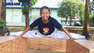 Syifa Sardi Try out Taekwondo in Yonif 201