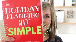 How to Holiday Plan for LESS Stress!! (Simplify Christmas 2018 Series)