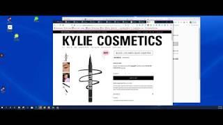 Ecommerce Website Critique - Kylie Cosmetics Shopify Store - KylieCosmetics.com