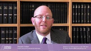 Howard Cohen, Barrister, Farrar's Building - Civil Fraud and Fundamental Dishonesty