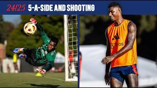 Shooting Drills & 5-A-Side Competition ‍