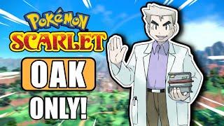 Can PROFESSOR OAK Beat Pokemon Scarlet?