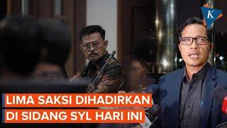 Febri Diansyah dan GM Radio Prambors Jadi Saksi Sidang SYL Hari Ini