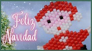 DIY Cómo Hacer a Papa Noel en Delica Miyuki para Navidad / Santa Claus en Brick Stitch 1/2