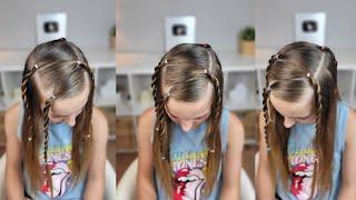 Peinado fácil para niñas / Easy hairstyle tutorial 