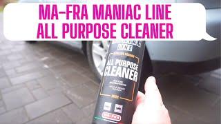 Ma-Fra Maniac Line All Purpose Cleaner test