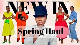 SPRING HAS SPRUNG!! New In Try-On Haul | Walmart + ASOS + Navy + Amazon & More | Kerry Spence