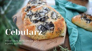 Polish Bread with Onion and Poppy Seed "Cebluarz" - my grandma's recipe| Polish food