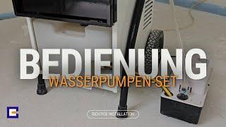 Bedienungsanleitung | Wasserpumpen-Set | Bautrockner-Verleih Deutschland