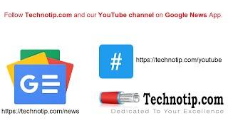 Follow Technotip.com on Google News App