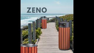 ZENO, des poubelles extérieures aux multiples facettes !