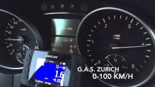 Mercedes-Benz ML 420 CDI V8 306 PS 4Matic 0-100 & 0-60 km/h acceleration