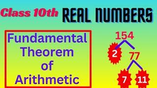 Fundamental theorem of arithmetic class10 | Real numbers